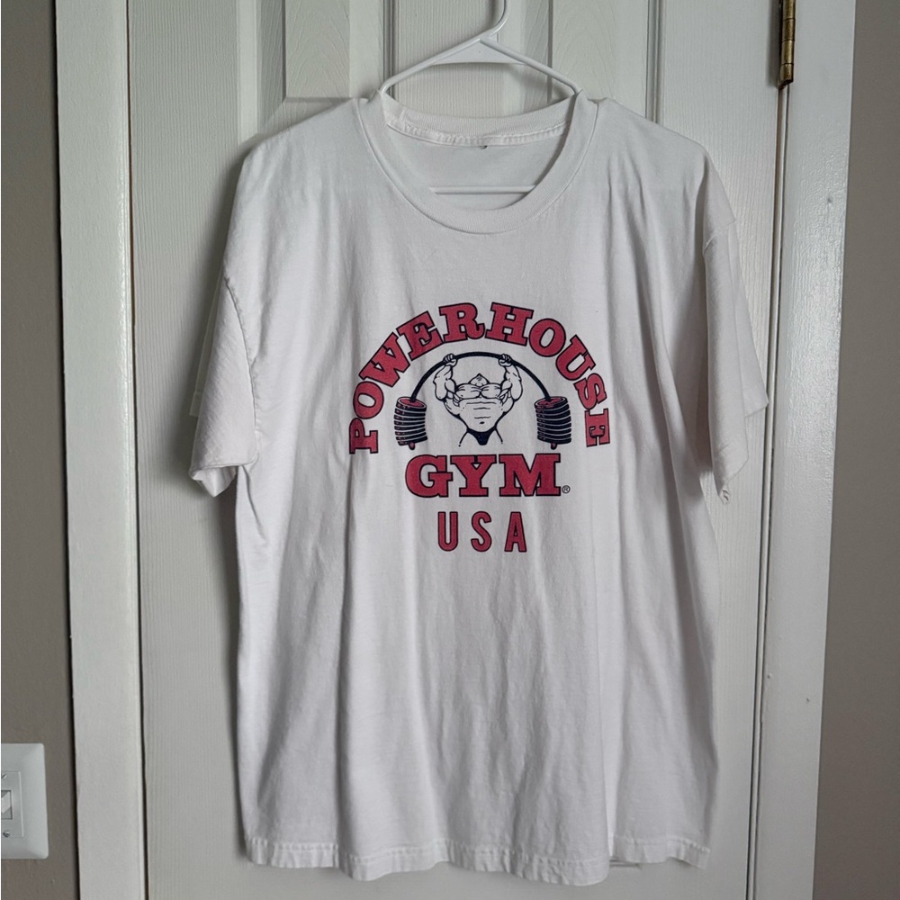 Powerhouse USA Vintage White T-Shirt